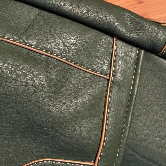 B.O.C. BORN CONCEPTS - EUC Shoulder purse/7 pocket bag/Olive Green - Picture 2 of 12